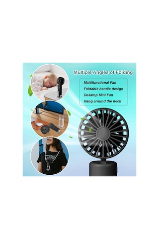 F2 Su Buharı Püskürtmeli Mini Fan Taşınabilir Sulu Buharlı El Vantilatörü Su Hazneli Mini Fan Şarjlı Pervane Boyun Askı İpli Mini Klima