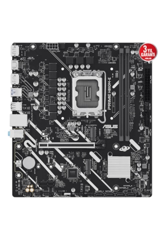 Asus Prıme H810m-e-csm 6400mhz Ddr5 Soket Lga 1851 Dp M.2 Hdmı Matx Anakart
