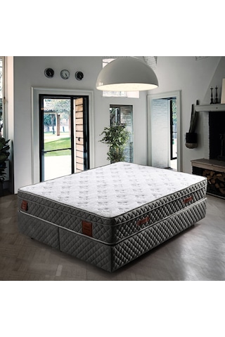 Setaymobilya Ortopedik Yatak, Diamond Antrasit Ortopedik Yaylı Yatak