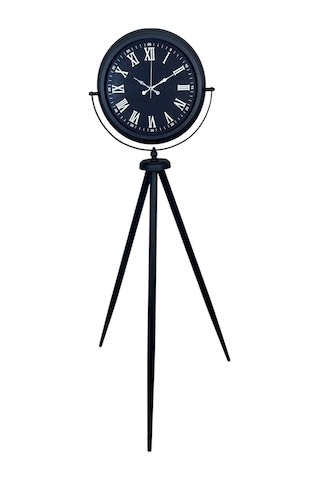 Midnight Black Tripod Ayaklı Saat Siyah