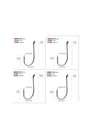 MSO VIP Kalite 8299 Olta Balık Yüksek Karbon Çelik Std iğne