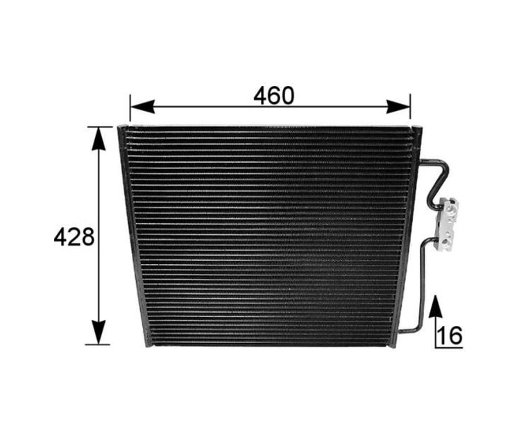 Klıma Radyatoru Bmw M51 M60 M62 M73 E38 1995-2001 64538373924