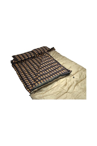 Nurgaz Campout Ng Cut Kamp Çift Kişilik Uyku Tulumu Çok Renkli