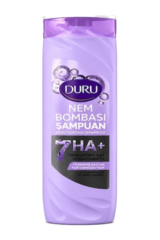 Duru Nem Bombası Şampuan 600 Ml Yıpranmış Saçlar İçin Yoğun Onarım Ve Nemlendirme 3 Lü