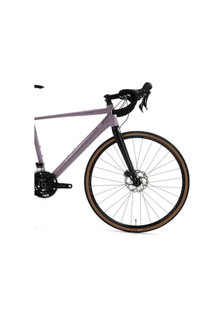 Bisan All Trail Eco Sora Yol Bisikleti 56 Cm Disk Fren 700c Jant 18 Vites Mat Mor Mor