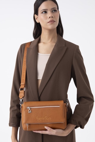 Benetton Kadın El Çantası Bnt1476 Camel Camel