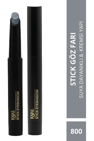 Kajal Suya Dayanıklı Kremsi Yapıya Sahip Granit Gri Göz Farı & Stick Eyeshadow 800 Granit Gri