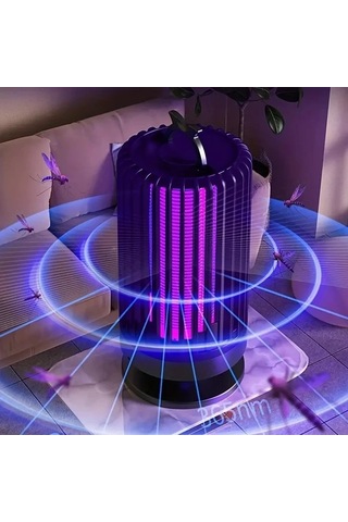 Boatshop1 Blue Ev Sinek Kovucu Lamba Uzun Ömürlü Sivrisinek Tuzağı Gece Sessiz Böcek Yakalama Cihazı Ev Kullanımı İçin