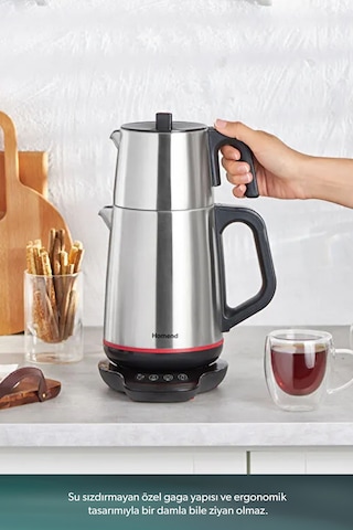 Homend Royaltea 1708H Dokunmatik Konuşan Çay Makinesi