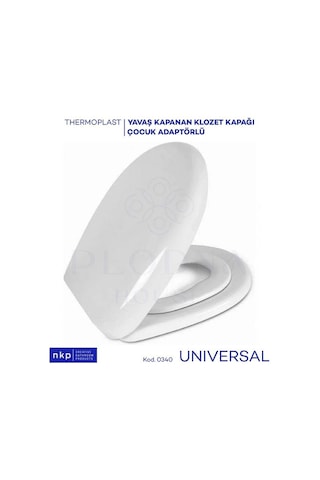 Universal Oval C Form Çocuk Bebek Oturaklı Çift Kullanım Yavaş Ka