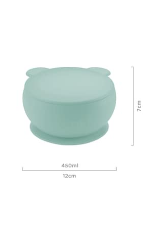 2'li Set Kapaklı Kase, River Green, Nam Nam Kaşık River Green