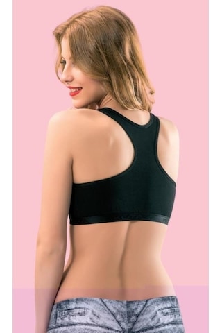 Kota Kadın Likralı Sporcu Büstiyer Yarım Atlet Body-6050