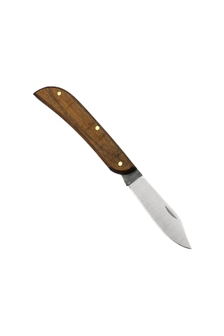 Argeus Ahşap Saplı - Model 7 Katlanır Oudoor Cep Çakısı Çok Renkli