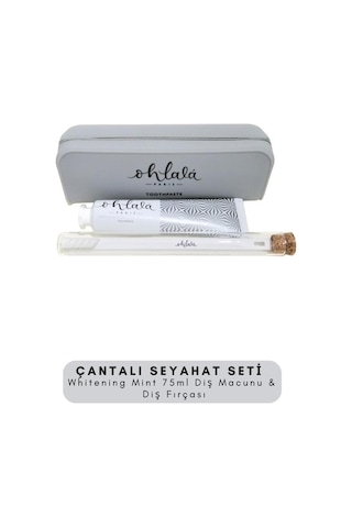 Ohlala Whitening 75 Ml + Dental Luxe Diş Fırçası Premium Seyahat Seti