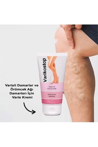 Varikostop Varisli Damarlar İçin Effektif Masaj Ve Bakım Kremi 50 X 1 Adet