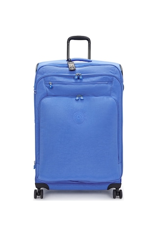 Kıplıng New Youri Spin L Büyük Boy Tekerlekli Valiz Mavi Havana Blue