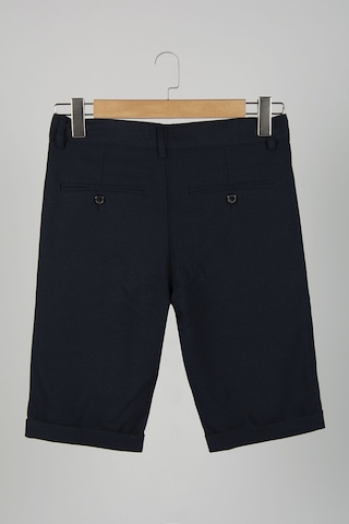 Terapi Men Erkek Koyu Lacivert Slim Fit Keten Şort Çokrenkli1