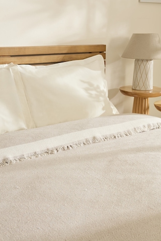 Kaşmir Home Frida Çift Kişilik Pike Bej Bej