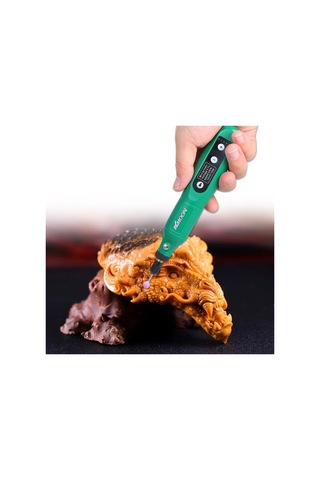 5-Speed Hız Ayarı Mini Elektrikli Öğütücü Takım Seti Usb Şarj Taşlama Makinesi Yeşil