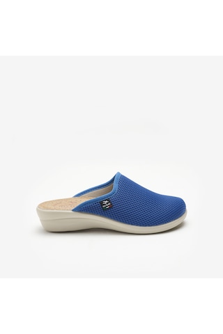 6037-pale Turquoise Terlik Kadın T4 368 Fe Anoia Fly Flot Cloth Slipper 6037-avio / 6014-bordo