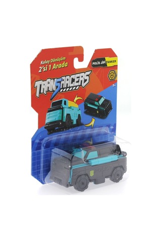 Transracers Dönüşen Arabalar Polis Jipi / Tanker
