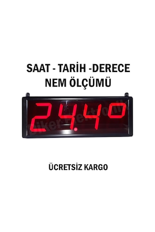 Dijital Nem - Saat - Derece Orta Boy