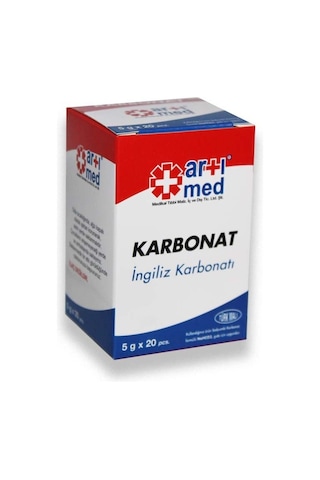 Artımed İngiliz Karbonatı 5g x 20 Adet