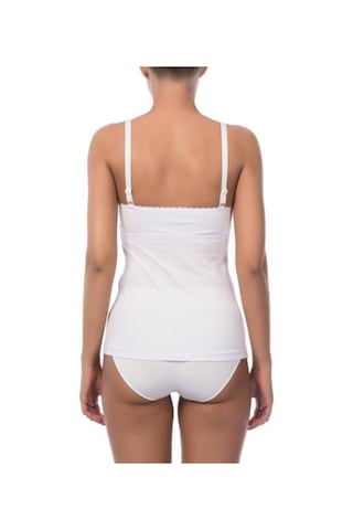 Kadın Beyaz Pamuk Emzirme Atleti 3050 001