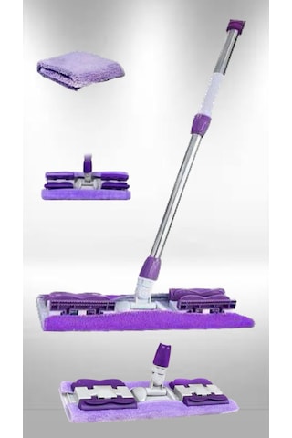 Sleepy Mop Aparatı + Easy Clean Mop Islak Havlu Uyumlu Mop Set