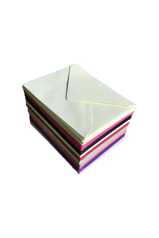 Bigibu Renkli Zarf 7x9 Cm 200'lü 6695955214551