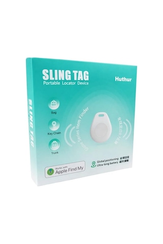 Powermaster Pm-27092 Sling Air Tag Apple Find My Uyumlu Akıllı Global Konumlandırma