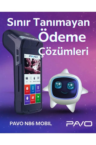 Pavo N86 Mobil Android Pos Terminali