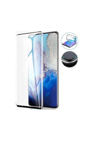 Samsung Galaxy S20 Plus Screen Protector 9d Kavisli Şeffaf Polymer Nano Ekran Koruyucu