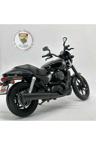 Harley Davidson Street 750 1:12 Diecast Maket Motor Metal Model Motosiklet