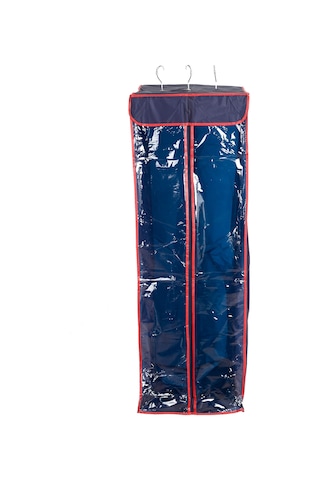 Sıa Gardrop İçi Asılabilir Elbise Dolabı Pvc Lacivert