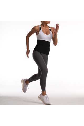 Kangvka Unisex S/m Siyah Bel Daraltıcı: Egzersizde Yağ Yakımı, Postpartum İyileşme Ve Bel Desteği Sağlar SiYAH