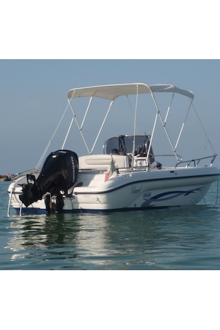 Bimini Model ,3 Kollu Portatif Tekne Tentesi En 140 Cm