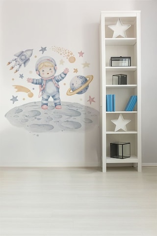Sevimli Kaşif Temalı Çocuk Ve Bebek Odası Dekoratif Duvar Sticker Seti