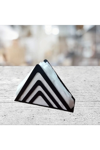 Glare Peçetelik Zirve Mat Siyah Mat Siyah