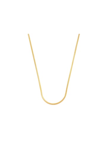 Çelik Zincir Altın Kaplama Oval Kesim 1 Mm Zn-301 Altın