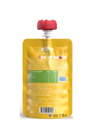 Banana Lama Organik Karışık Meyve Püresi 110 Gr