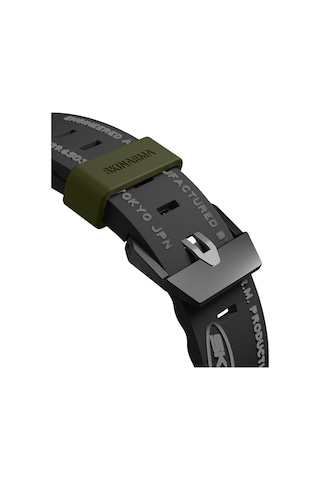 Watch Akıllı Saat Kordonu 42mm Kordon Shokku Strap Kayış Siyah Siyah