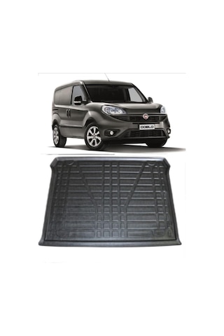 Borngarage Fıat Doblo Bagaj Havuzu 2010-2022 Uyumlu Kokusuz Kaucuk Doblo
