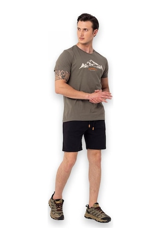 Merrell Taurus M Kısa Kollu Haki Erkek T-Shirt Haki