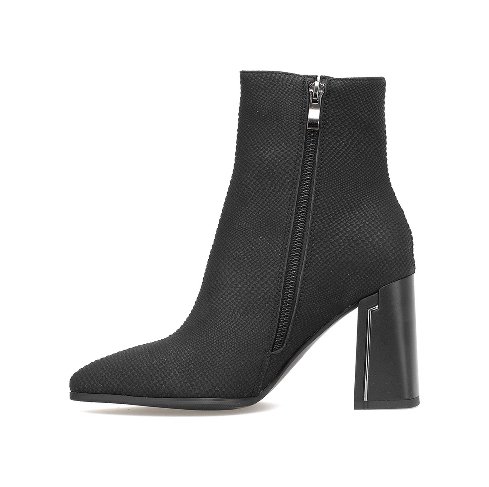 Guja 25k137 Kadın Topuklu Bot Siyah Siyah