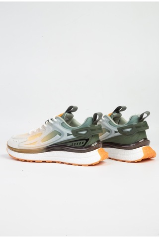 Pierre Cardin 10106 Beyaz Haki Kadın Sneaker Spor Ayakkabı Beyaz