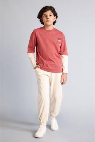 Defacto Tişört Pantolon 2li Takım Erkek Çocuk G9210a826spbr268 Bordo-br268