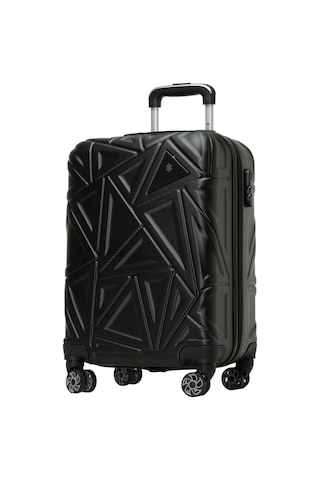 Lumberjack Trıangle -k Abs 5fx Siyah Unisex Küçük Boy Valiz 000000000101972794 Siyah