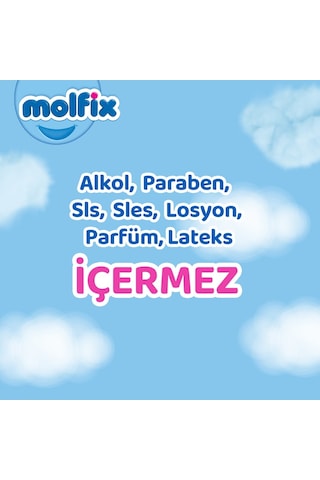 Molfix 5 Beden Bebek Bezi Mega Paket 100x4 400 Adet 5 Numara