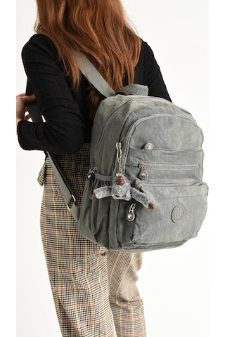 Baginn Klinkır Hafif Kadın Sırt Çantası 38 28 Cm Günlük Kullanım İçin İdeal Çok Cepli 001